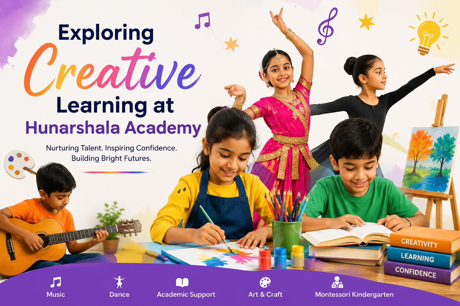 Exploring Creative Learning at Hunarshala Academy