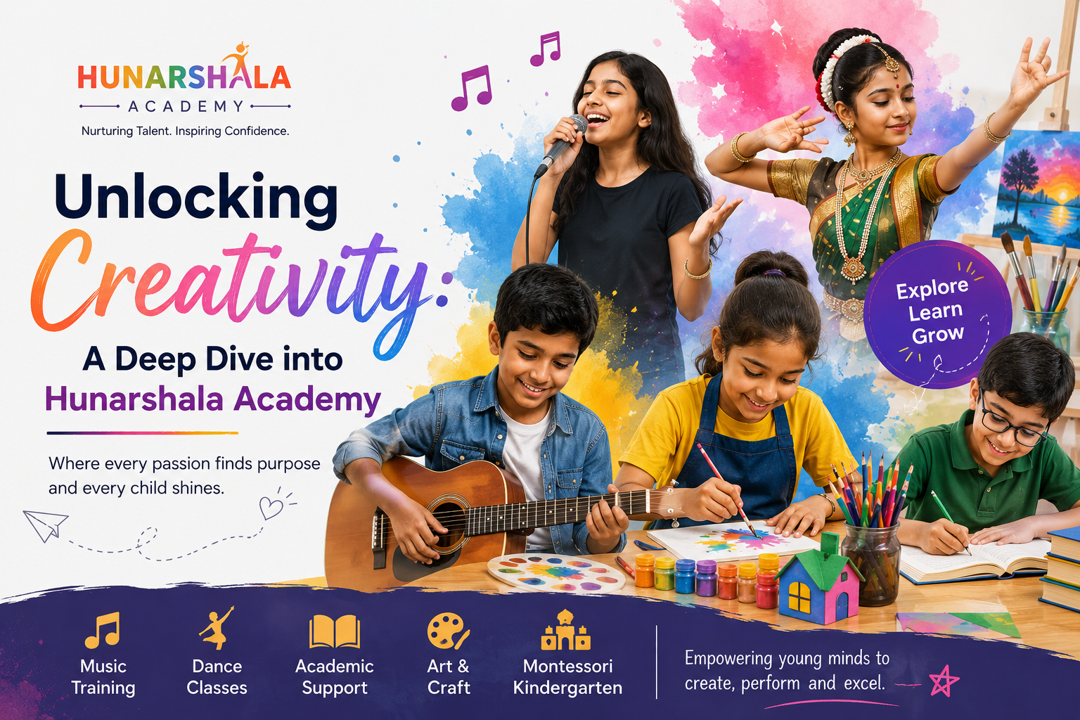 Unlocking Creativity A Deep Dive into Hunarshala Academy